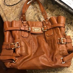 Tan Michael Kors purse